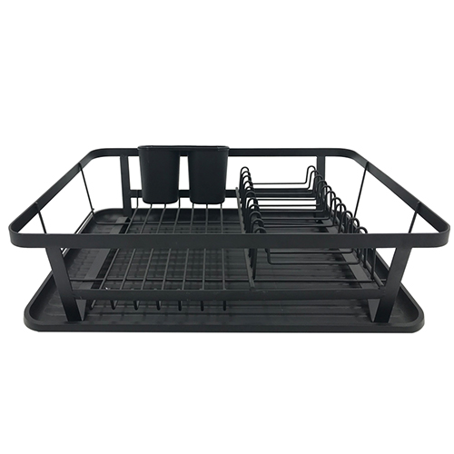 Dish Rack Organization with holder