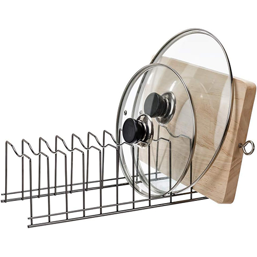 Steel Baking Pan Organizer Rack