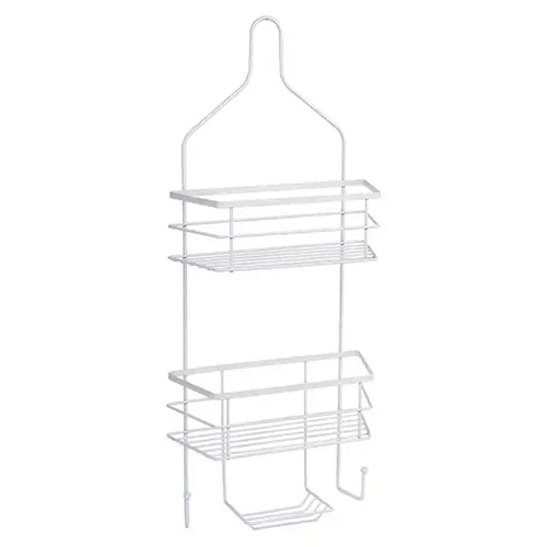 Wall mounted shower organizer